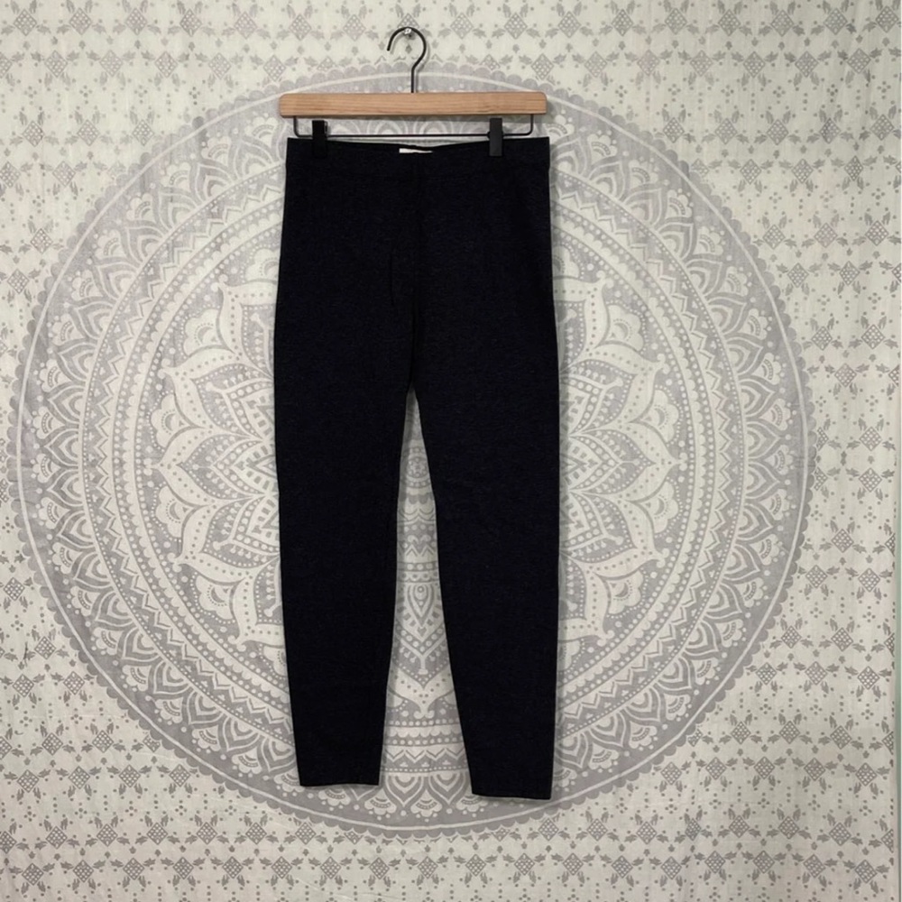 Euc $60 Loft Outlet by Ann Taylor Grey Stretch Lounge Yoga Exercise Leggings M